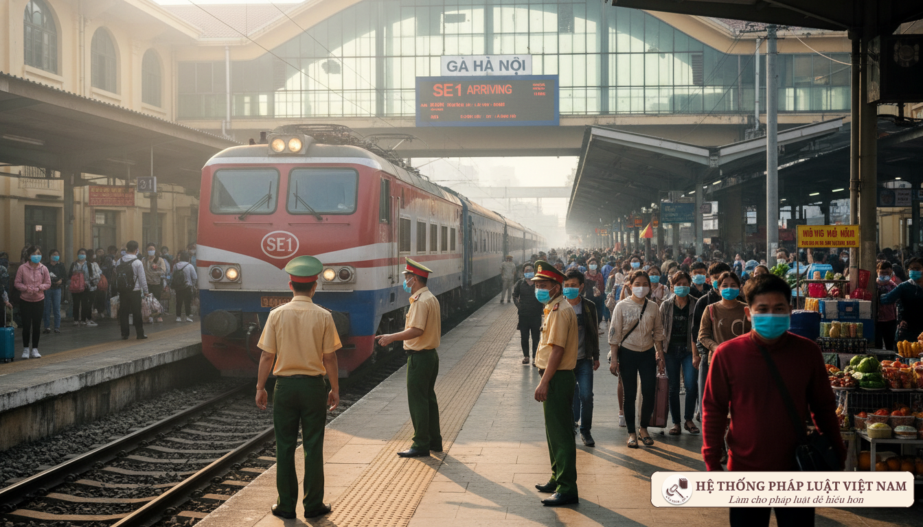 Tàu hỏa Việt Nam tăng chuyến năm 2021