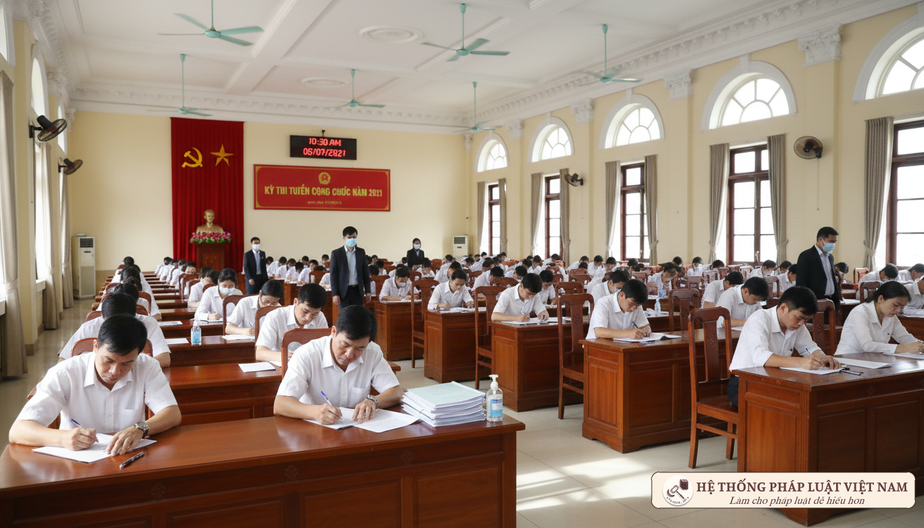 Quy chế thi công chức mới chính thức có hiệu lực từ 20/01/2021: Những thay đổi quan trọng thí sinh nhất định phải biết!
