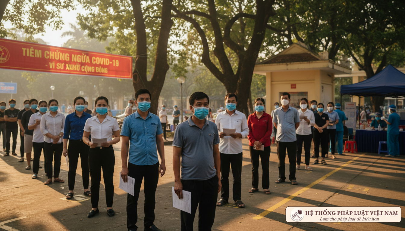 Tiêm chủng vaccine Covid-19 tại Việt Nam 2021