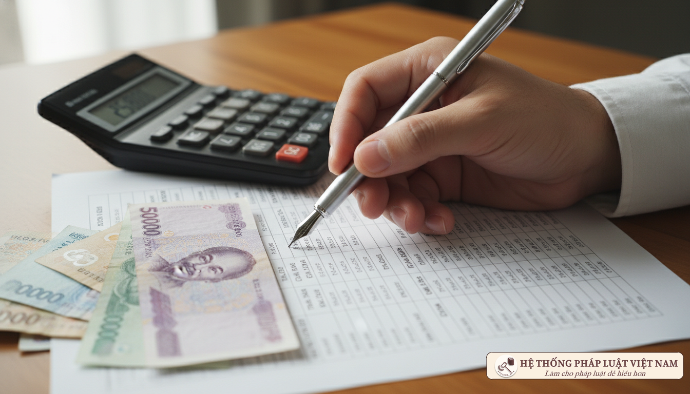 Tính thuế khoán hộ kinh doanh 2021