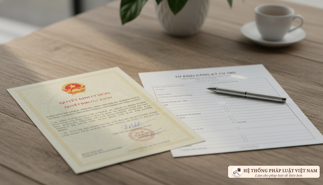 Hồ sơ tách hộ sau ly hôn
