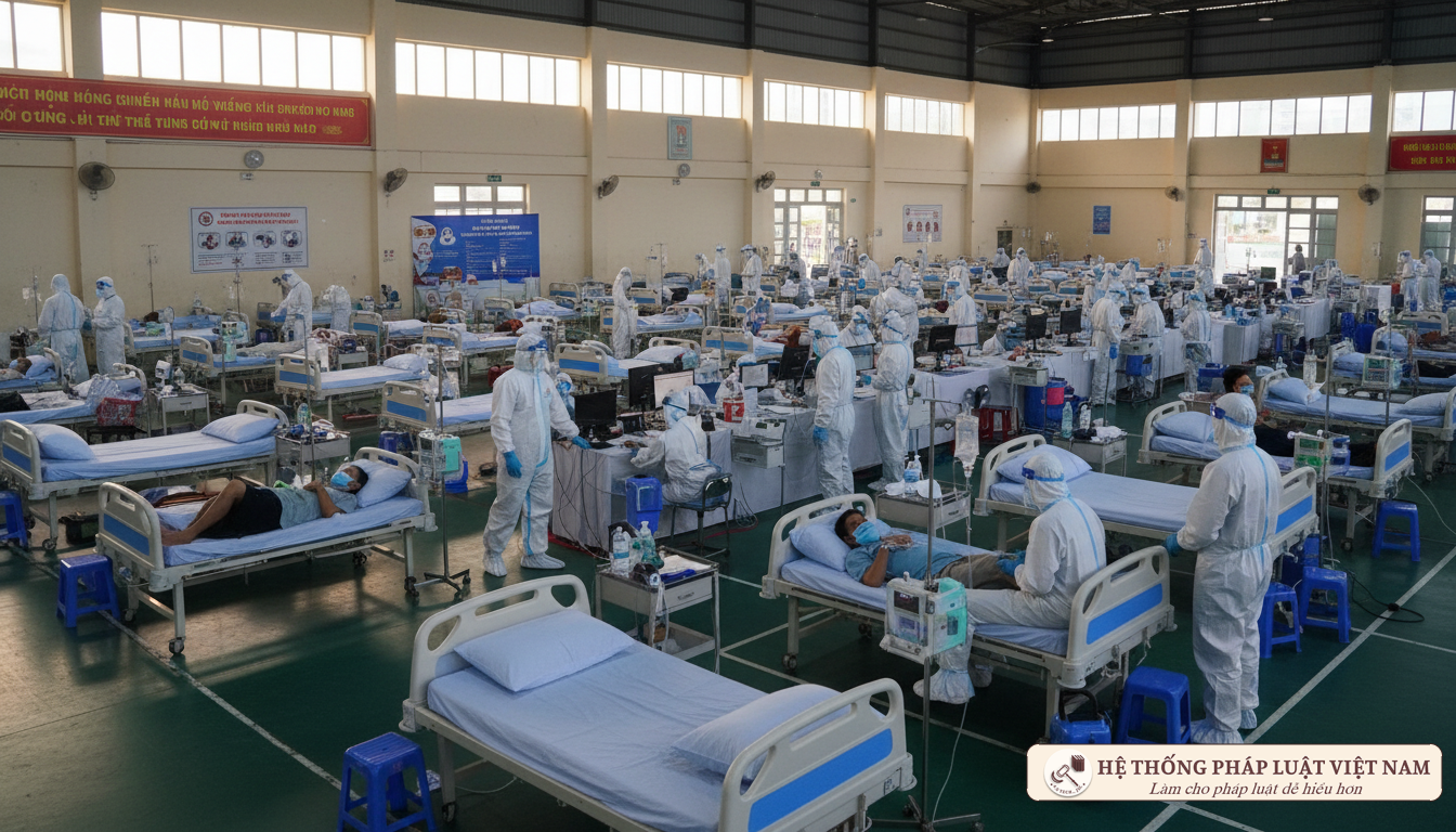 Bên trong bệnh viện dã chiến điều trị COVID-19 tại Việt Nam