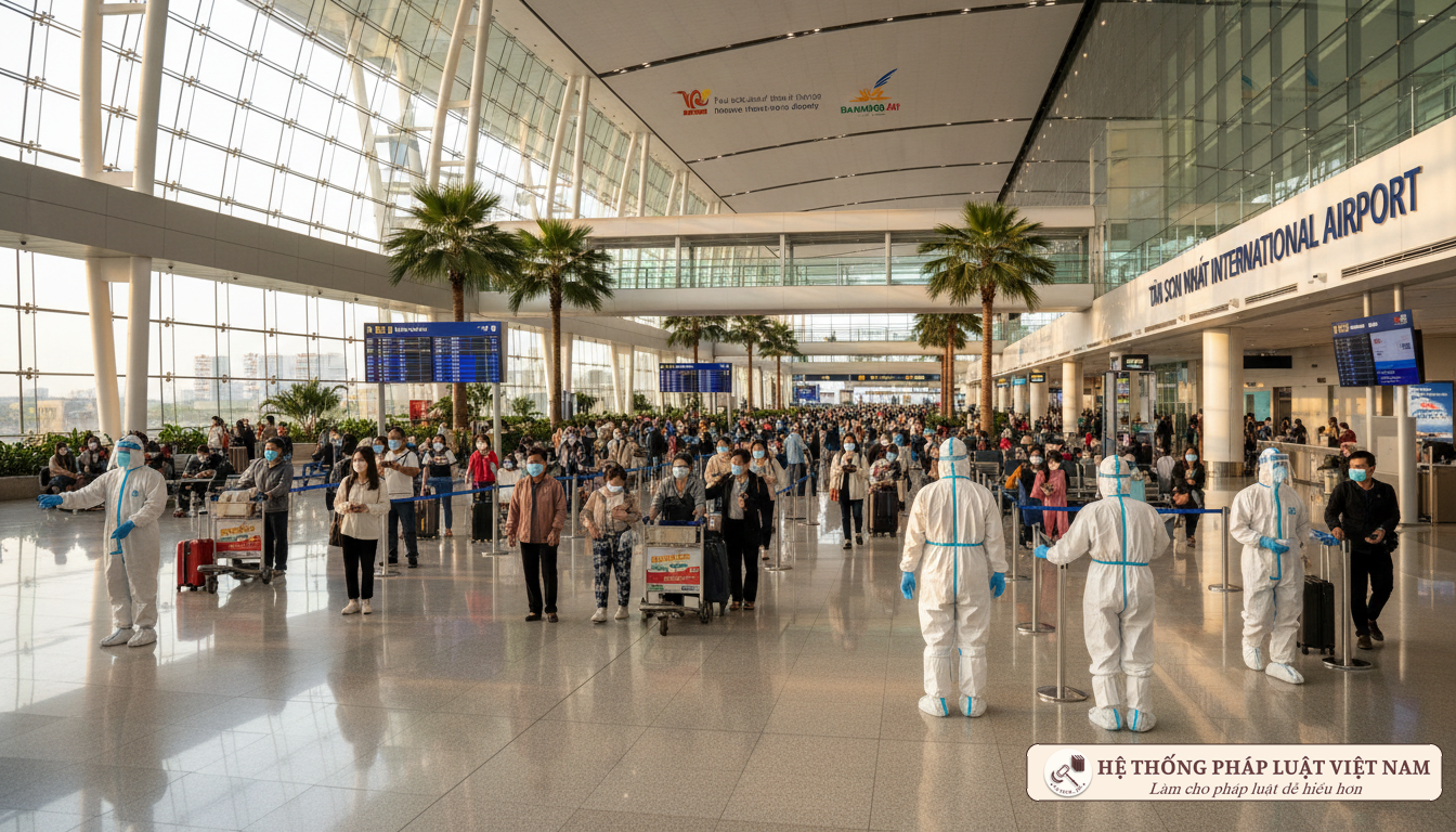 Việt Nam chính thức &#039;mở cửa&#039;: Quy định mới nhất về xét nghiệm và khai báo y tế cho người nhập cảnh từ 15/3/2022
