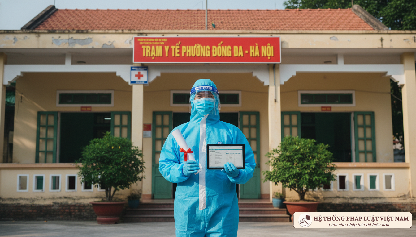 F0 tại Hà Nội cần làm gì để được cấp giấy nghỉ việc hưởng BHXH nhanh nhất theo hướng dẫn mới nhất tháng 3/2022?
