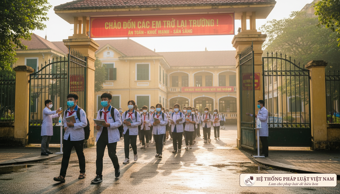 Học sinh sắp được đến trường: Bộ Giáo dục &#039;lệnh&#039; các tỉnh phải có kế hoạch dạy học trực tiếp trước 14/02/2022
