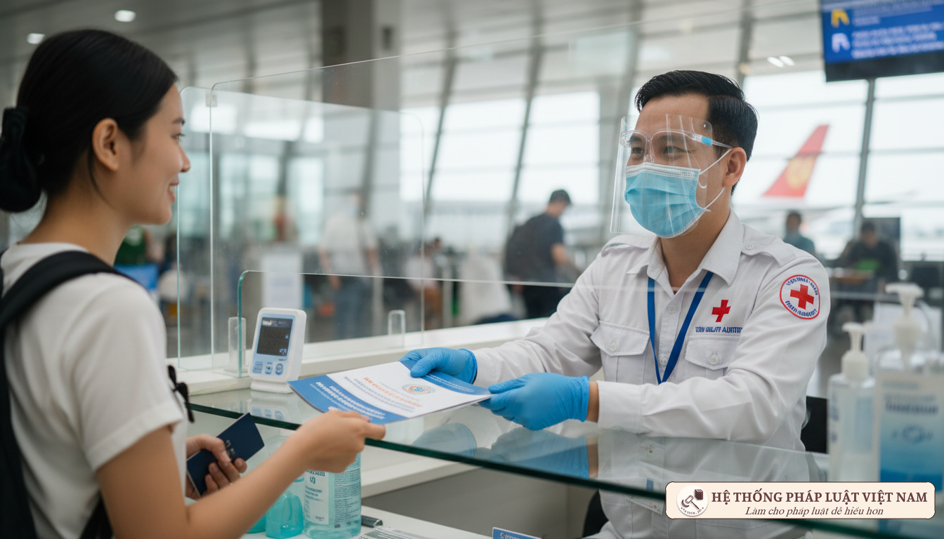 Hướng dẫn y tế cho người nhập cảnh