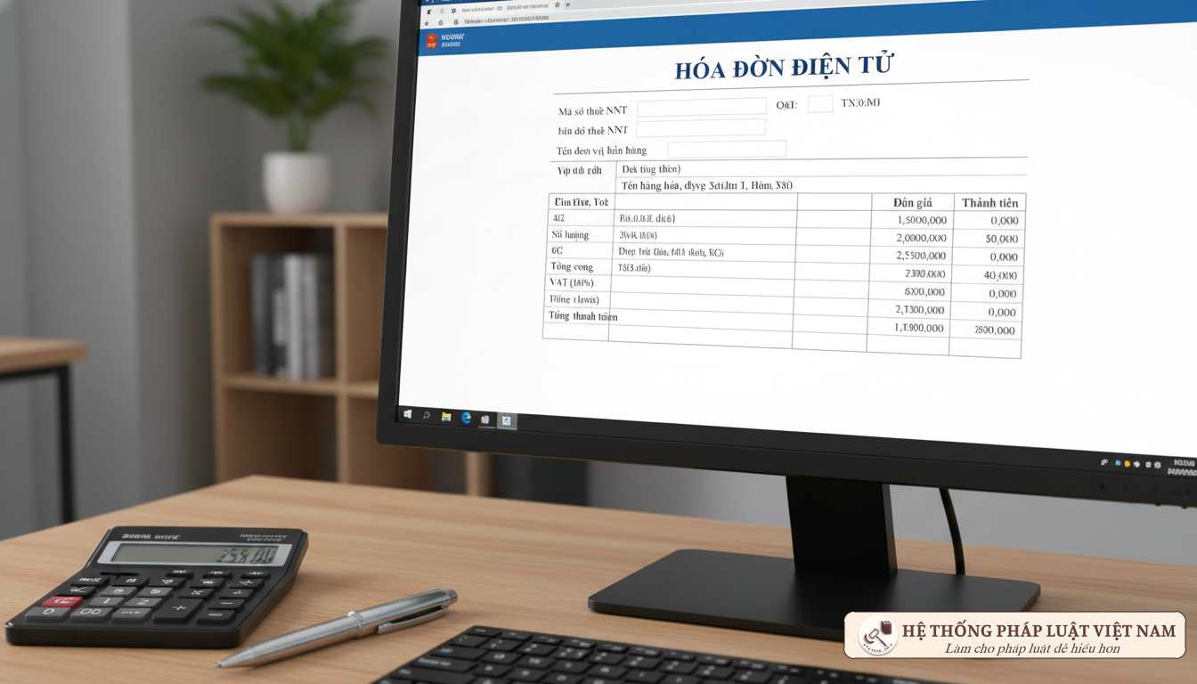 Hóa đơn điện tử và công cụ kế toán