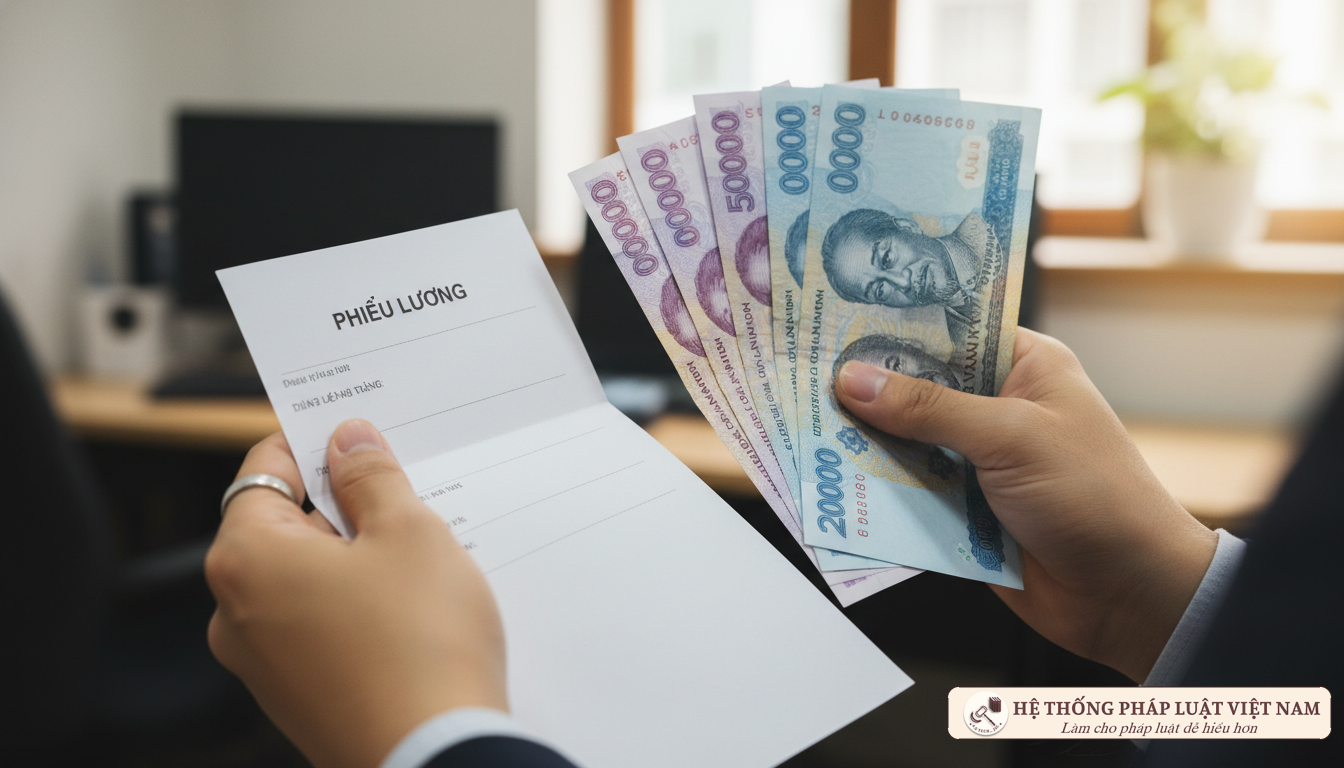 Cận cảnh chi trả lương và thu nhập cho cán bộ