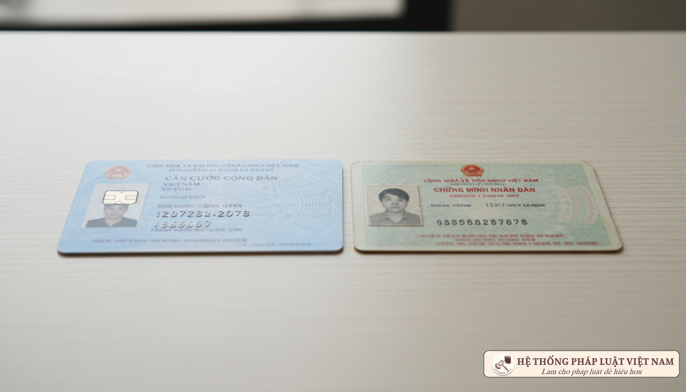 So sánh CMND và CCCD gắn chip