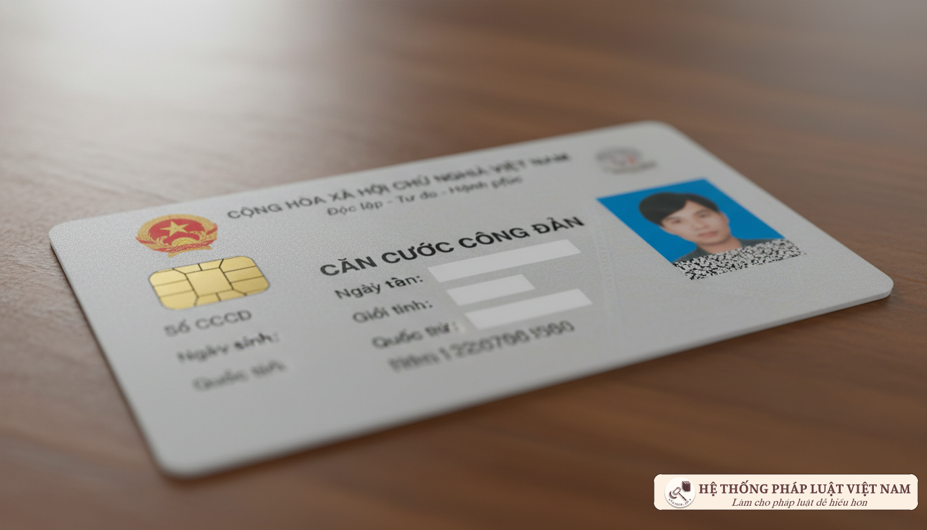 Thẻ Căn cước công dân gắn chip Việt Nam