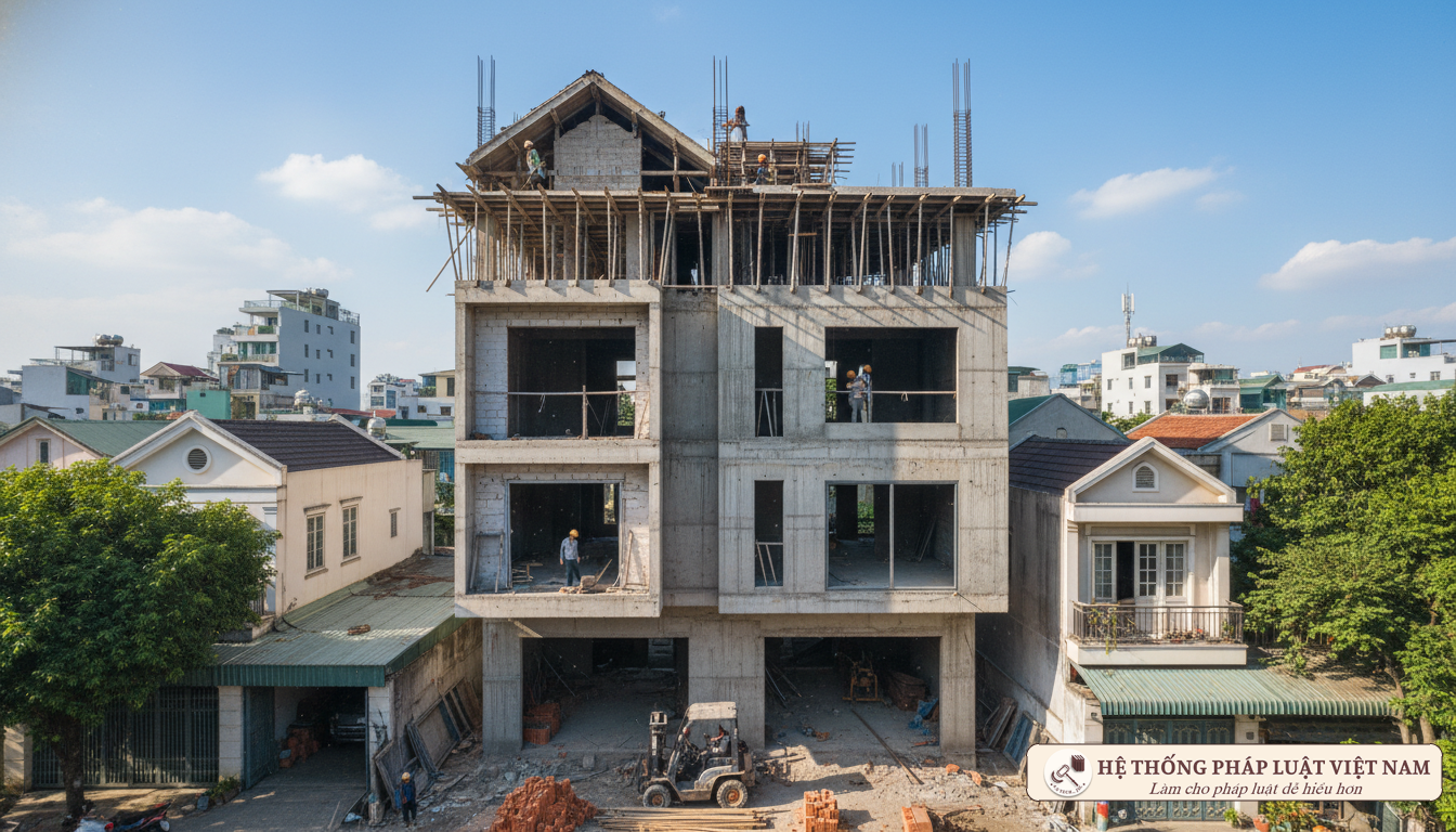 Công trình xây dựng tại Hà Nội