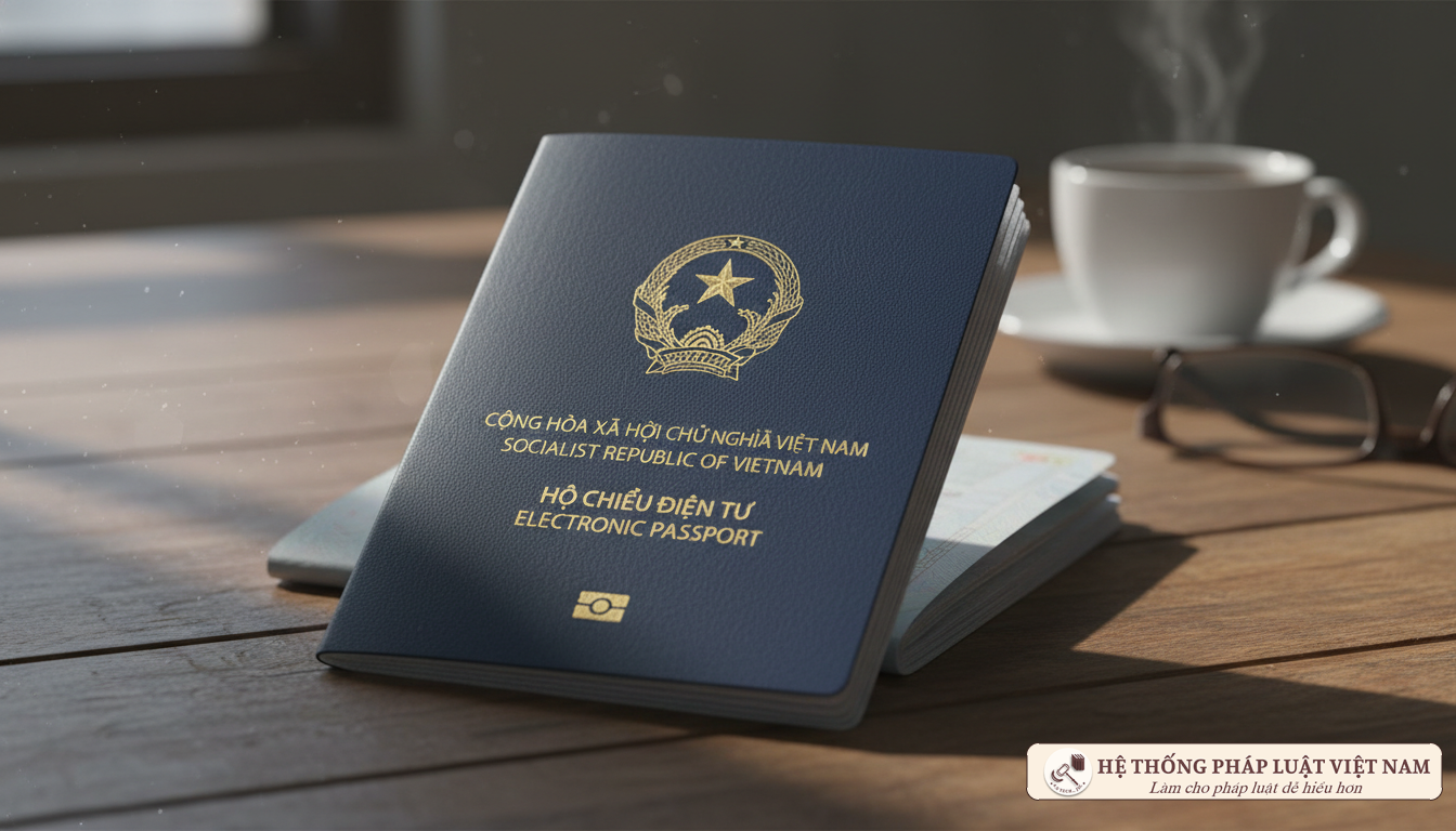 Mẫu hộ chiếu phổ thông gắn chip điện tử mới của Việt Nam