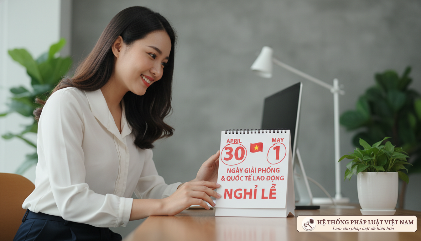 Đi làm ngày nghỉ bù dịp lễ 30/4 - 1/5/2022: Cách tính lương &#039;khủng&#039; người lao động cần biết!
