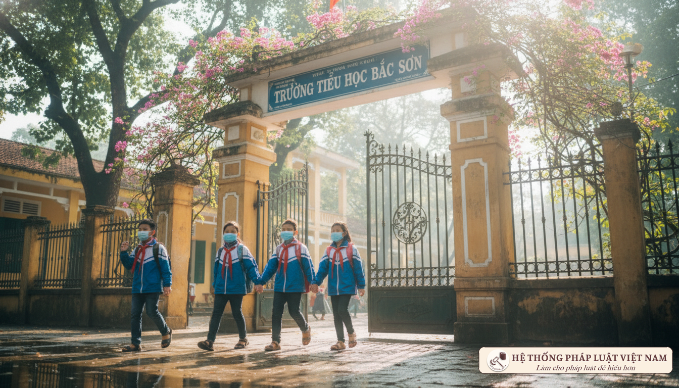 Học sinh Hà Nội đi học lại ngày 10/02/2022