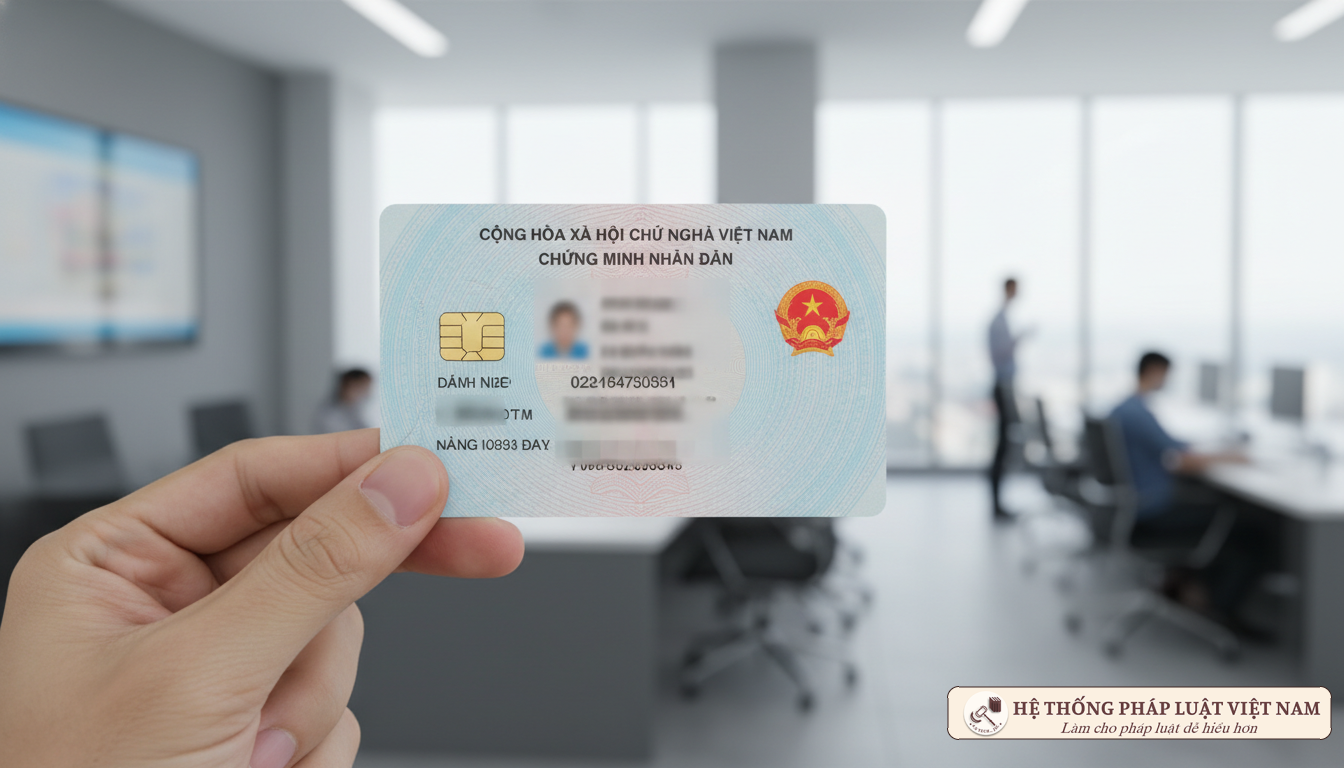 Cận cảnh thẻ Căn cước công dân gắn chip của Việt Nam