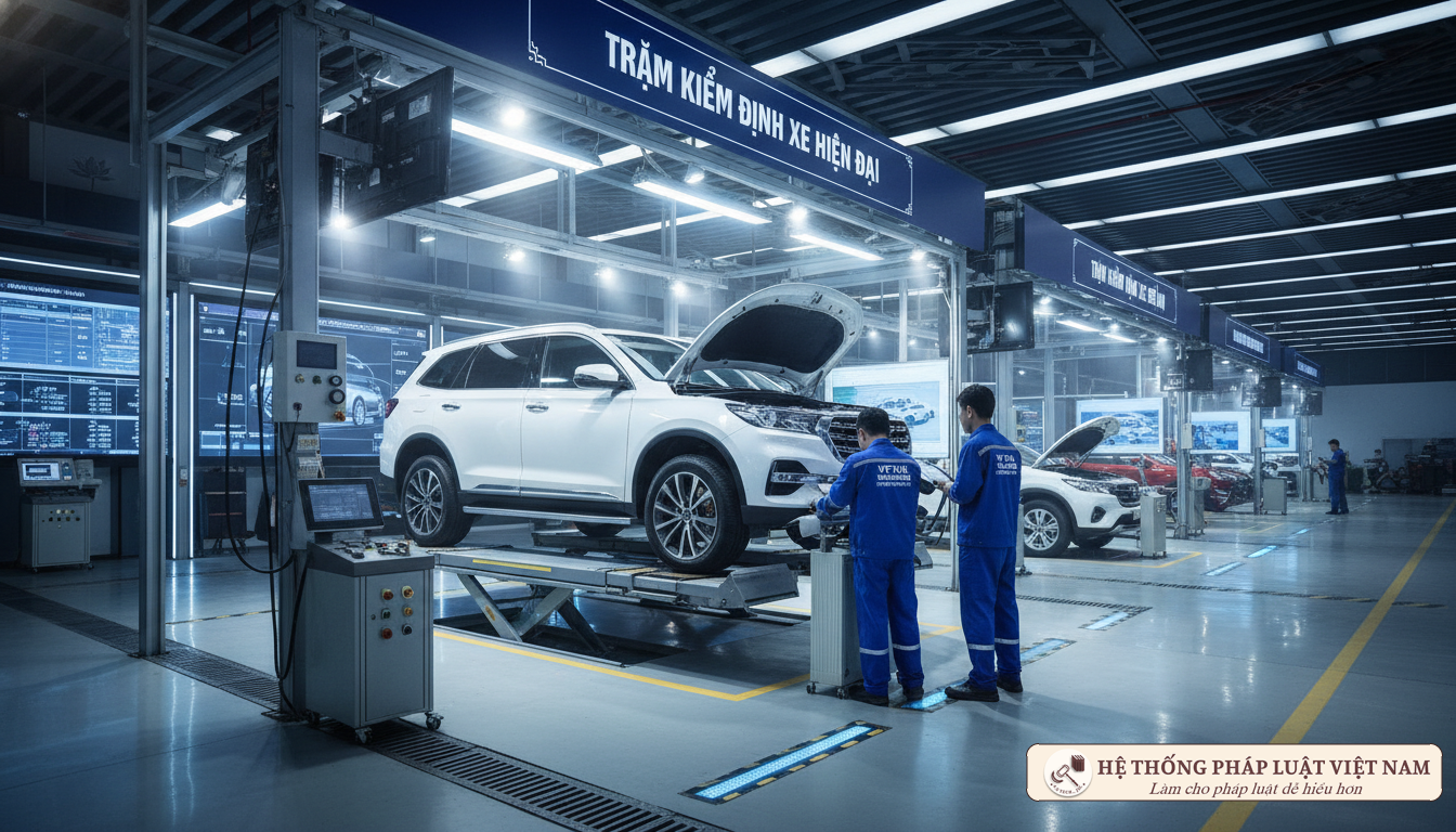 Đăng kiểm xe ô tô