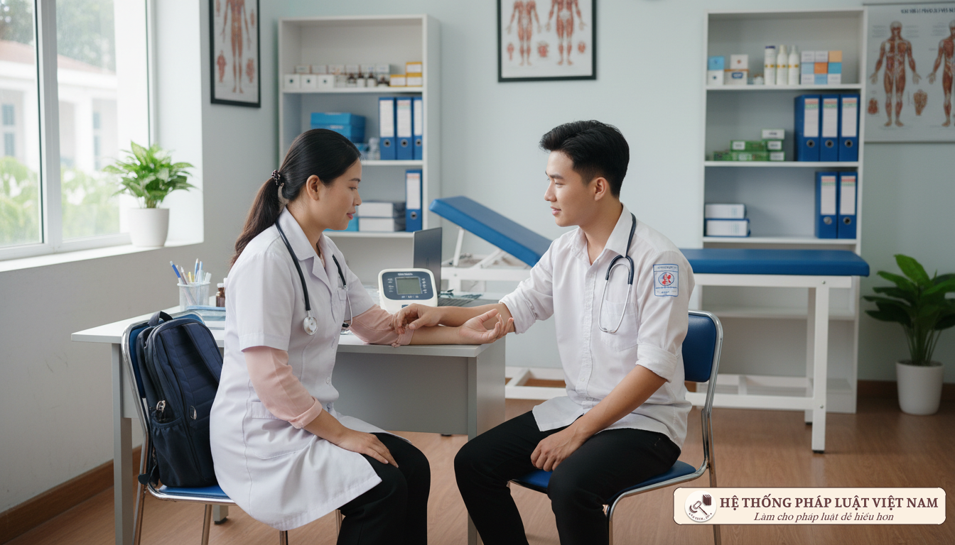Khám sức khỏe sinh viên định kỳ