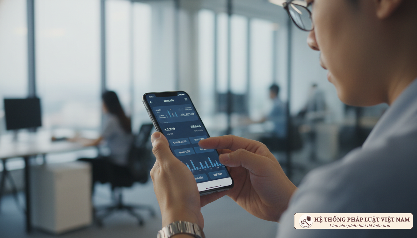 Vay tiền online qua ứng dụng điện thoại