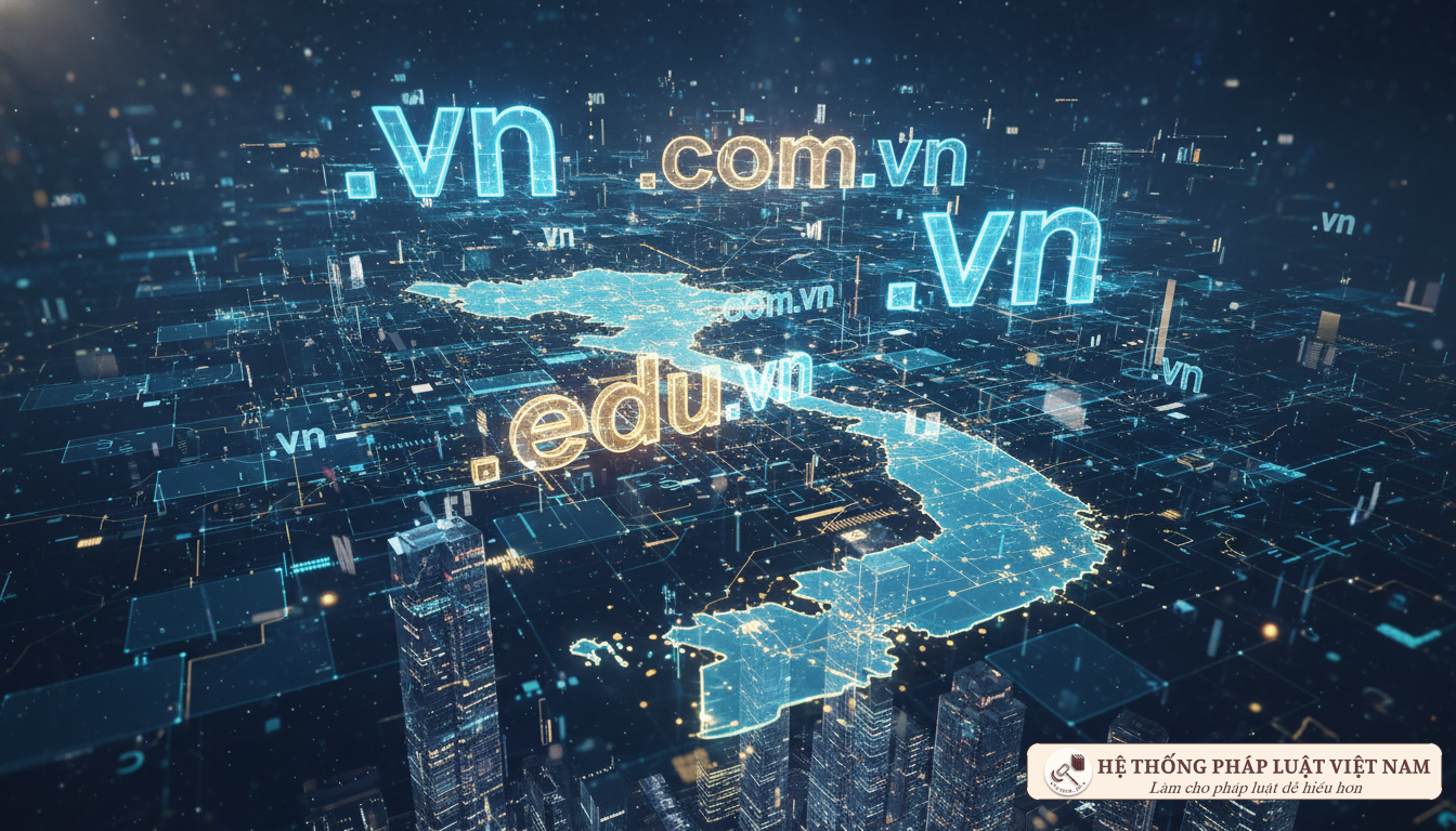 Hệ sinh thái tên miền quốc gia Việt Nam Bản đồ số Internet Việt Nam và các loại tên miền