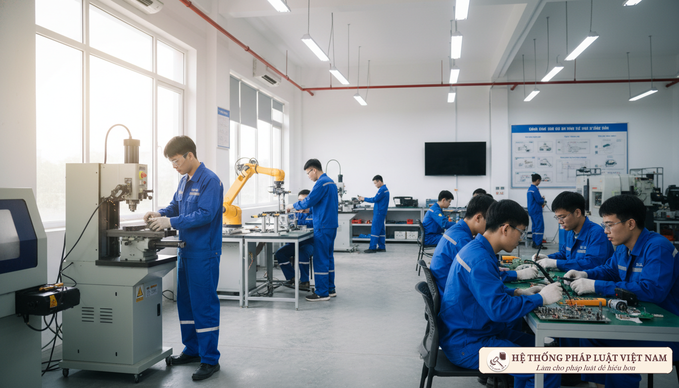 Viên chức giáo dục nghề nghiệp thực hành
