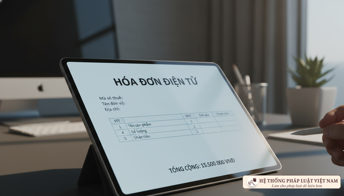 Hóa đơn điện tử và chứng từ thuế