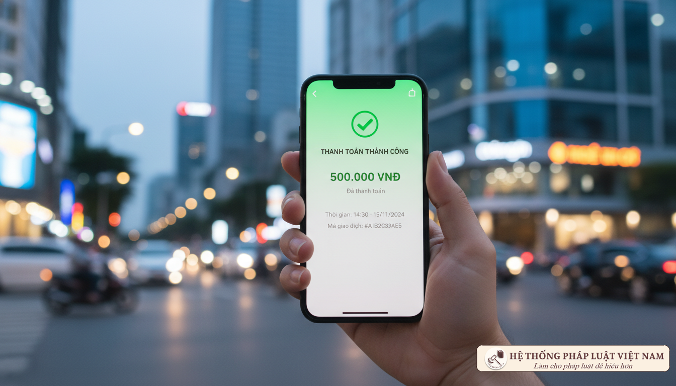 Nộp phạt giao thông điện tử