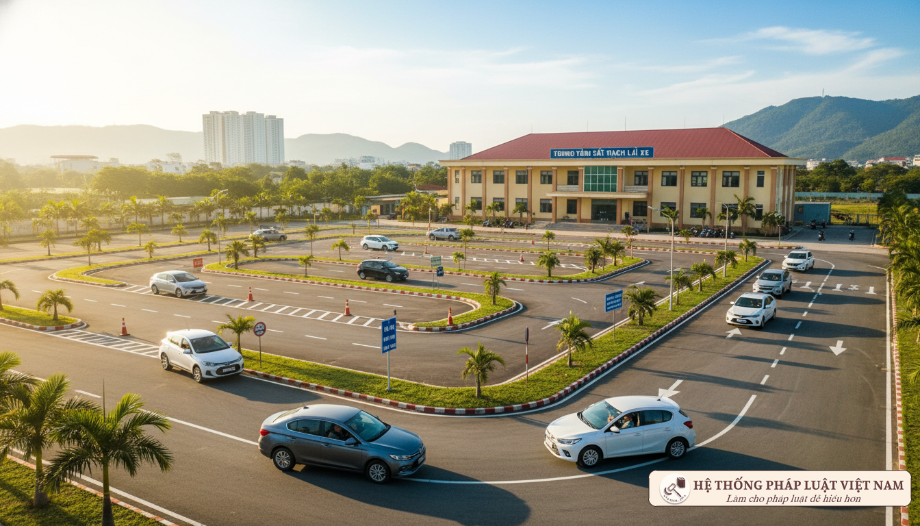 Phí sát hạch lái xe tăng từ 01/8/2023 Sát hạch lái xe
