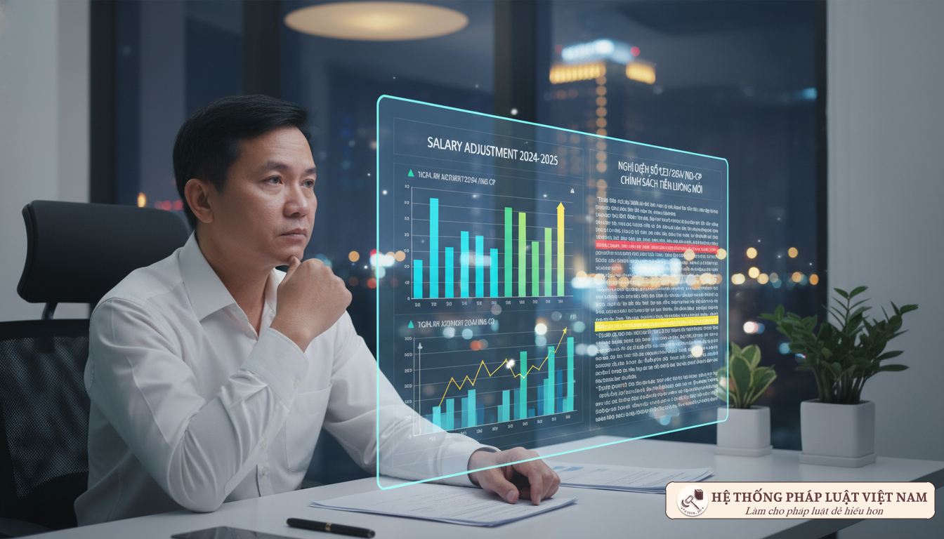 Viên chức ngành giao thông theo dõi bảng lương mới