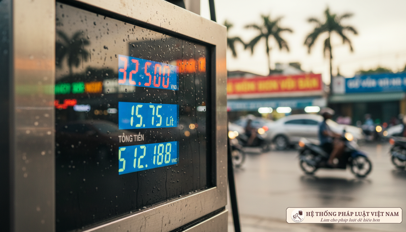 Bảng giá xăng dầu niêm yết