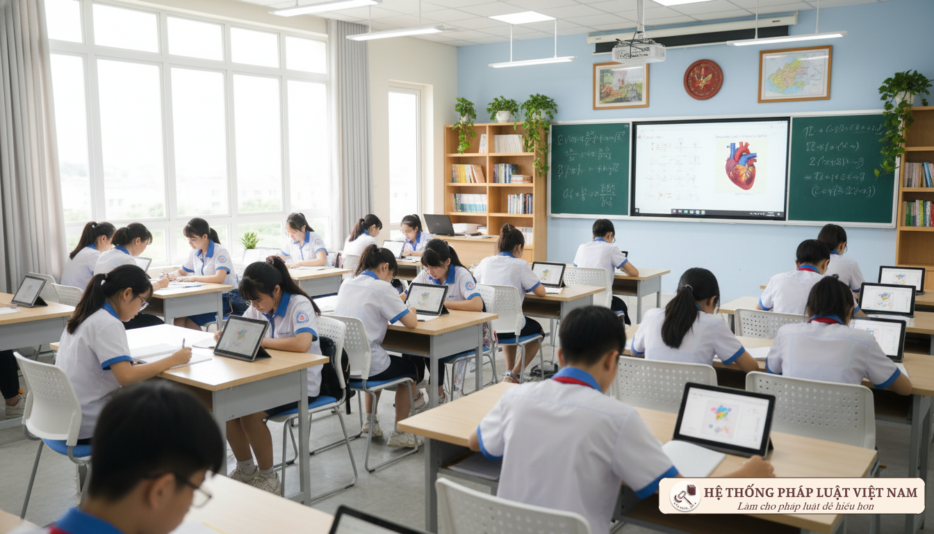 Lớp học trường chuyên Việt Nam