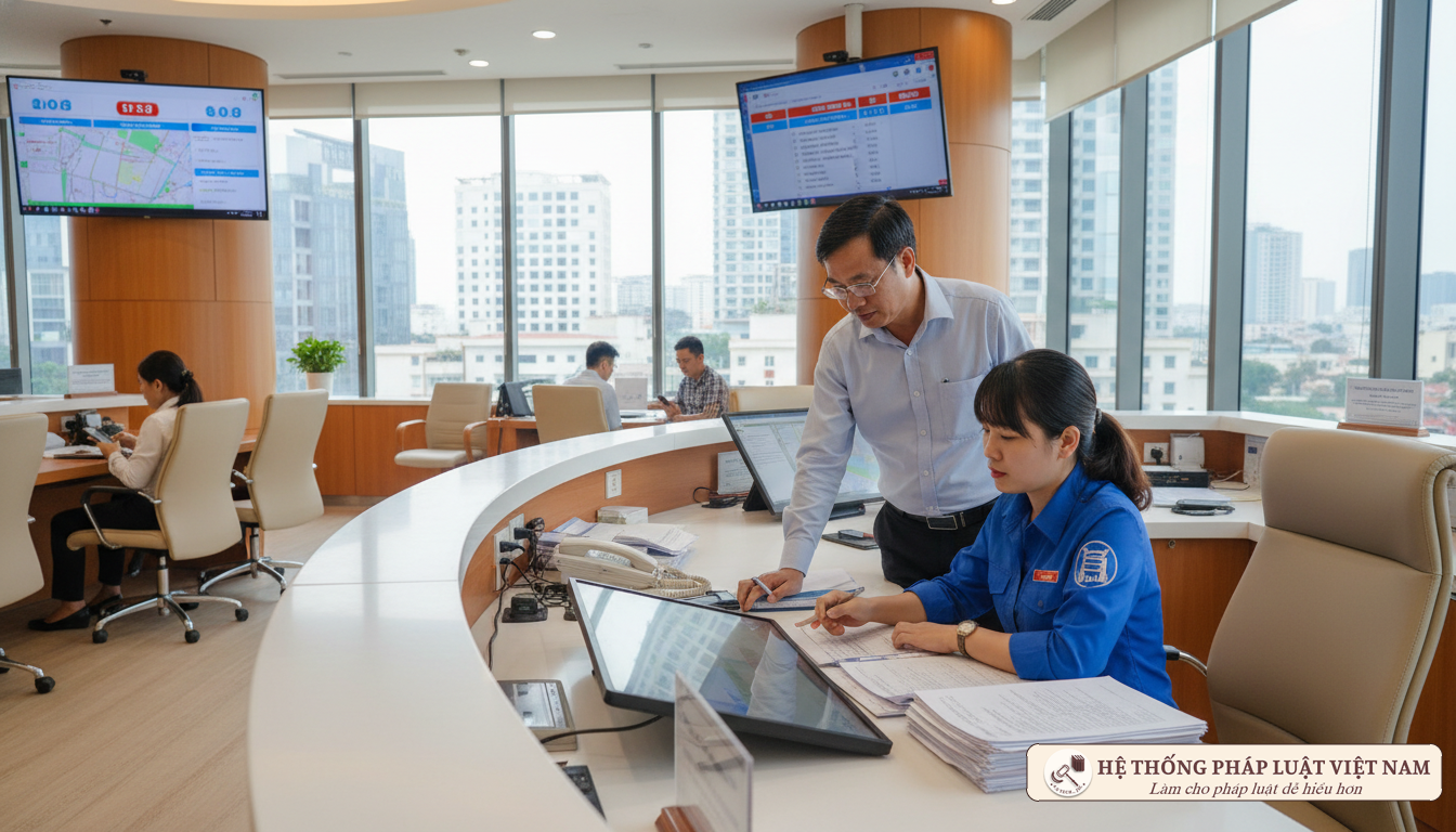 Làm thủ tục đất đai tại cơ quan hành chính