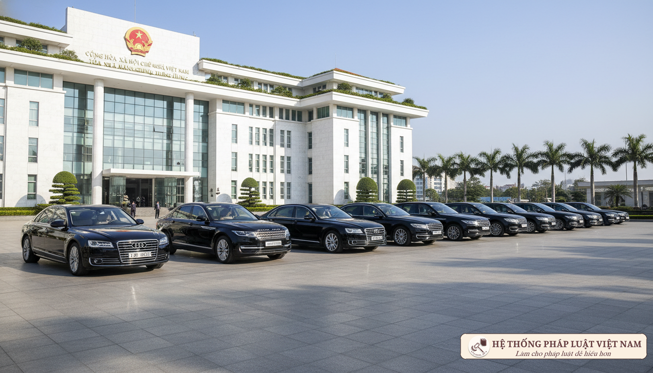 &quot;Siết chặt&quot; mua sắm xe công: Những loại ô tô nào phải đấu thầu tập trung cấp quốc gia từ 15/11/2024?
