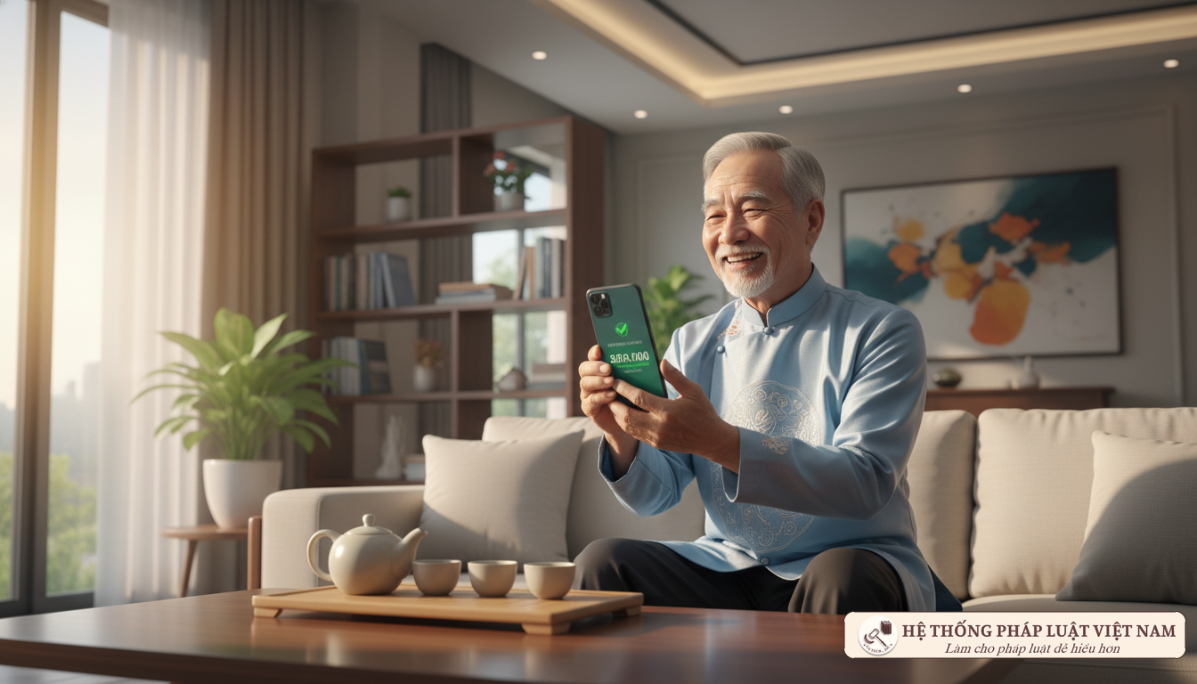 Lương hưu về túi &#039;siêu tốc&#039;: 63 tỉnh thành chính thức chi trả qua tài khoản từ tháng 9/2024

