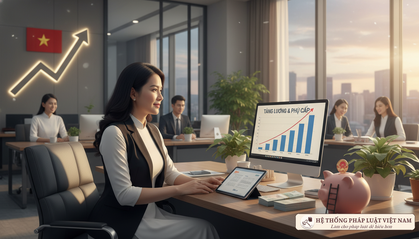 Không chỉ lương, loạt phụ cấp này cũng tăng &#039;chóng mặt&#039; từ tháng 7/2024
