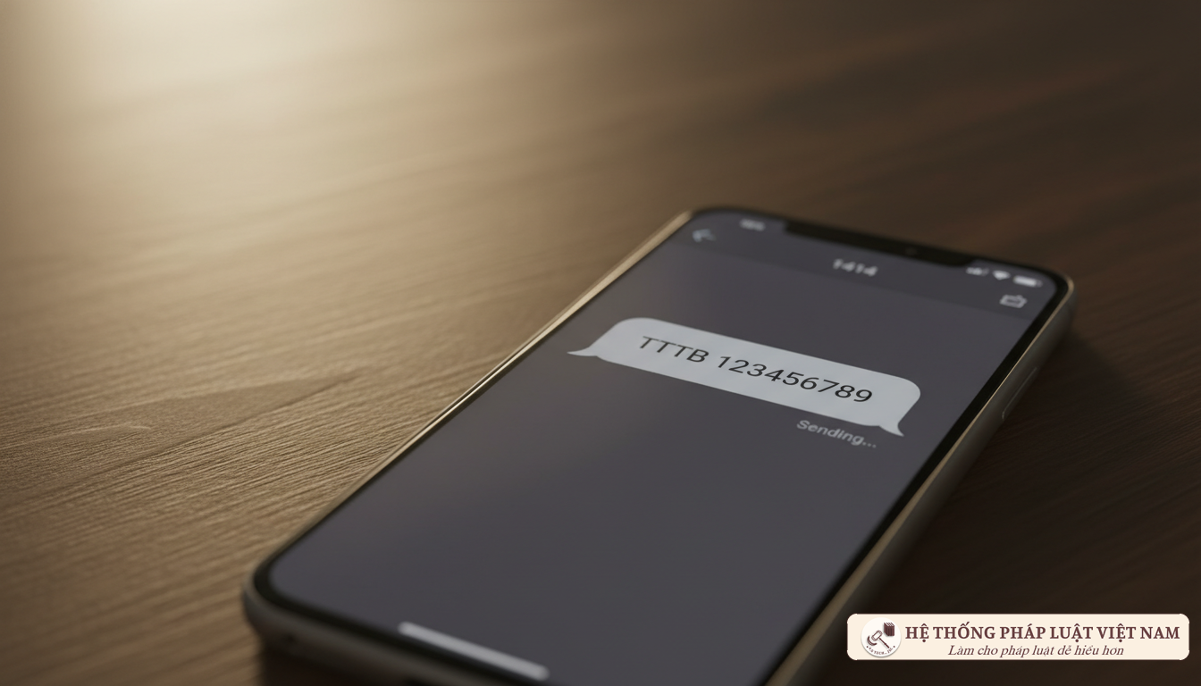 Thao tác nhắn tin TTTB gửi 1414