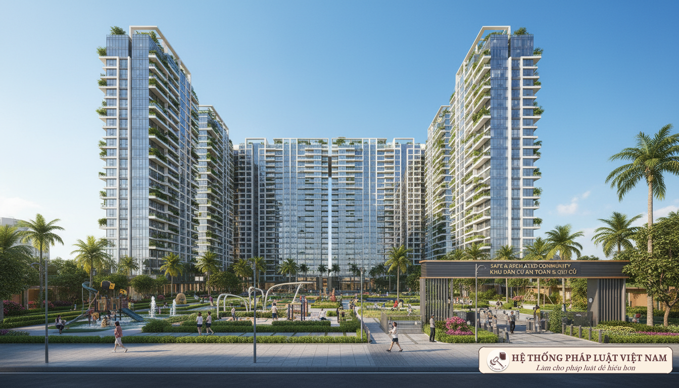 Khu chung cư hiện đại tại Việt Nam