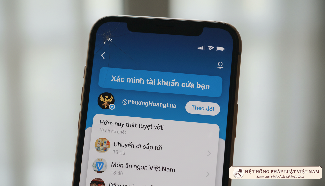 Xác thực thông tin người dùng trên điện thoại