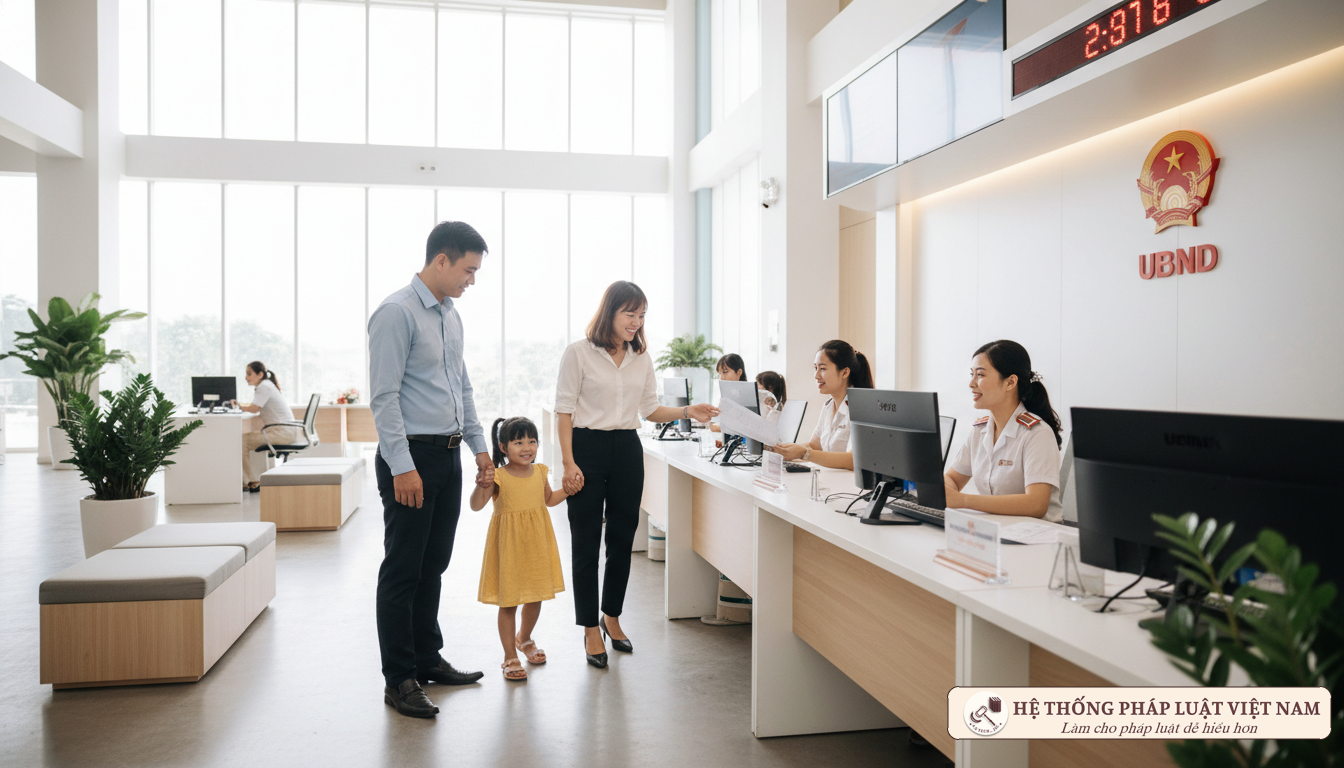 Thủ tục cấp thẻ căn cước cho trẻ em