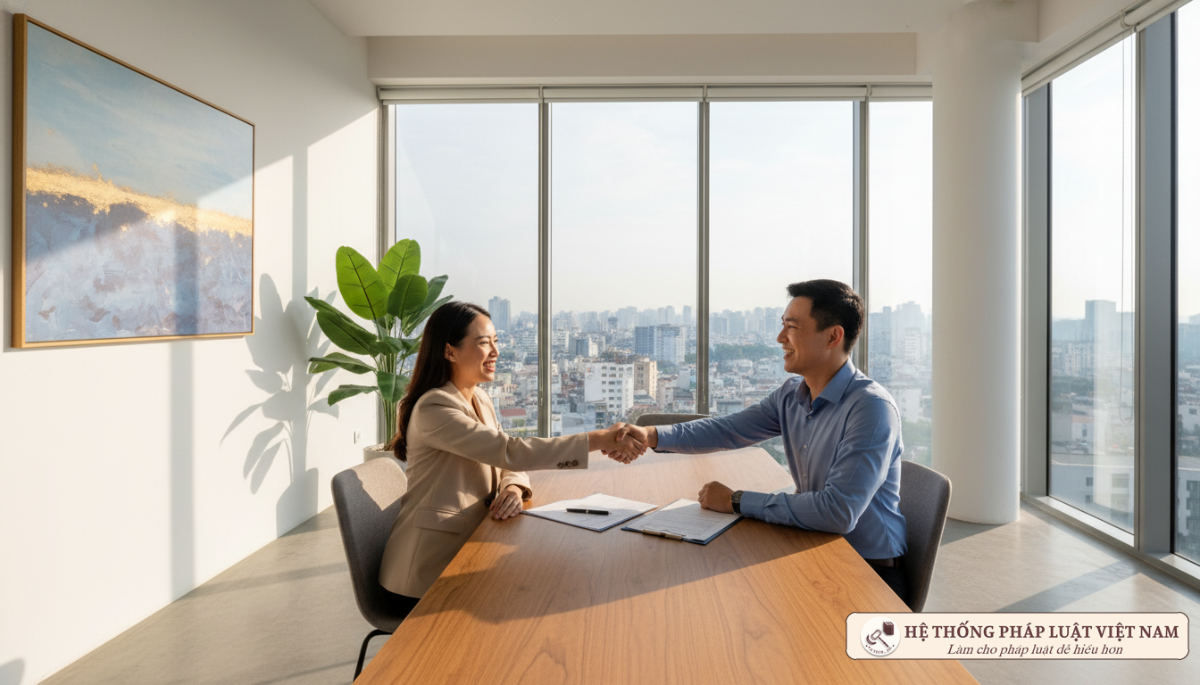 Ký kết hợp đồng môi giới bất động sản minh bạch