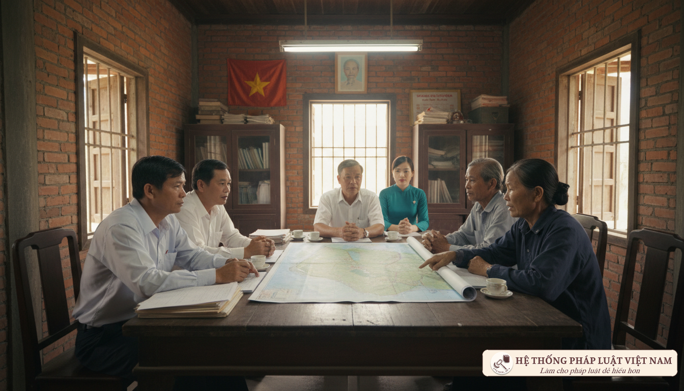 Hòa giải tranh chấp đất đai tại cơ sở