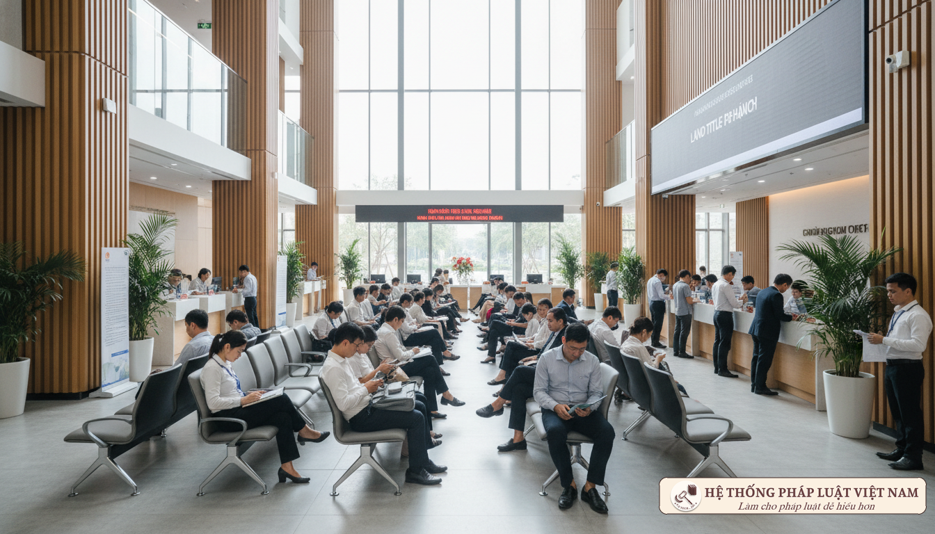 Cơ quan hành chính TP.HCM giải quyết hồ sơ đất đai