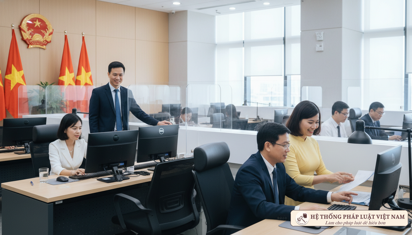 Công chức Việt Nam làm việc chuyên nghiệp