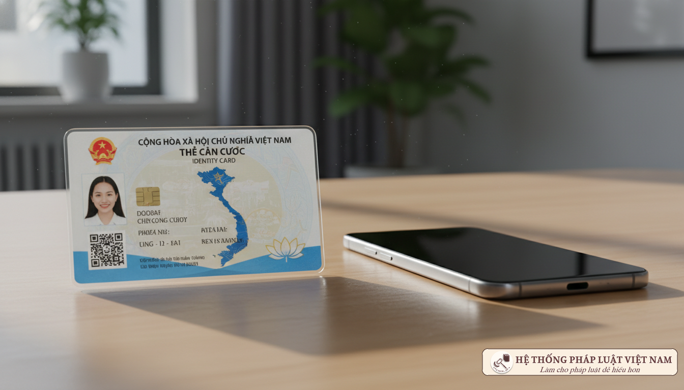 Mẫu thẻ Căn cước mới 2024