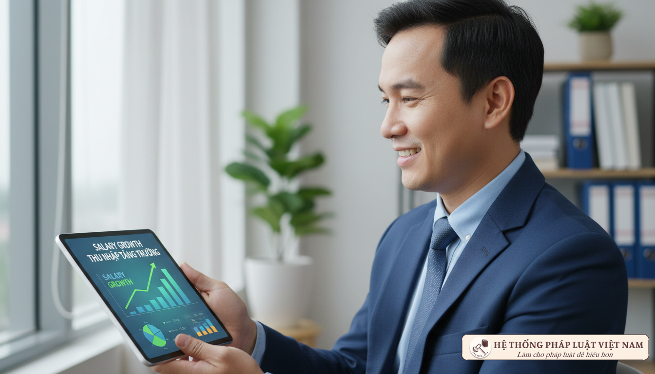 Công chức Việt Nam vui mừng với chính sách lương mới