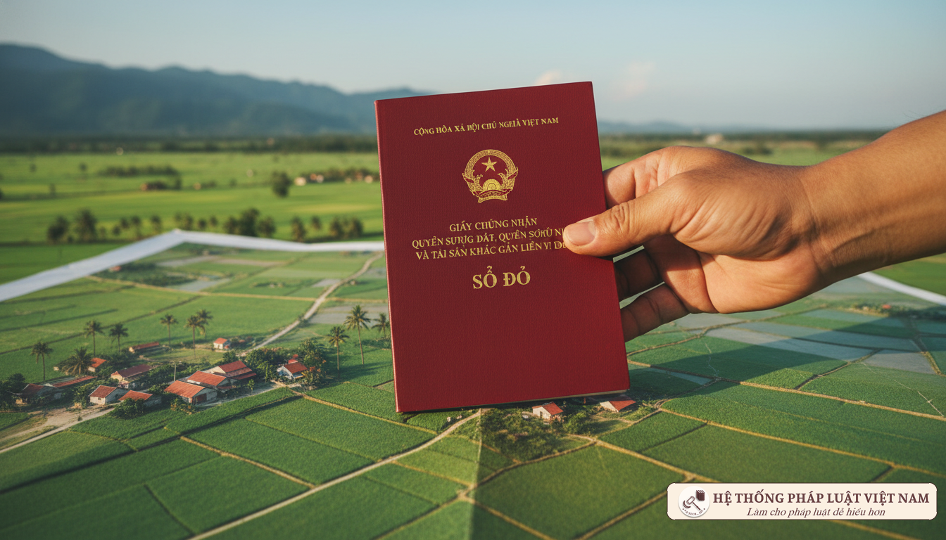 Sổ đỏ và bản đồ quy hoạch đất đai