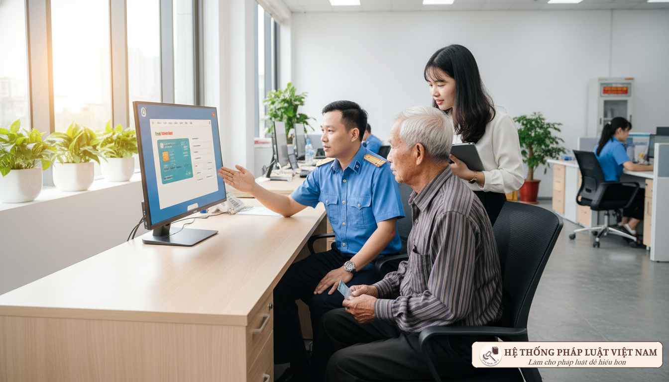 Hướng dẫn làm thẻ căn cước