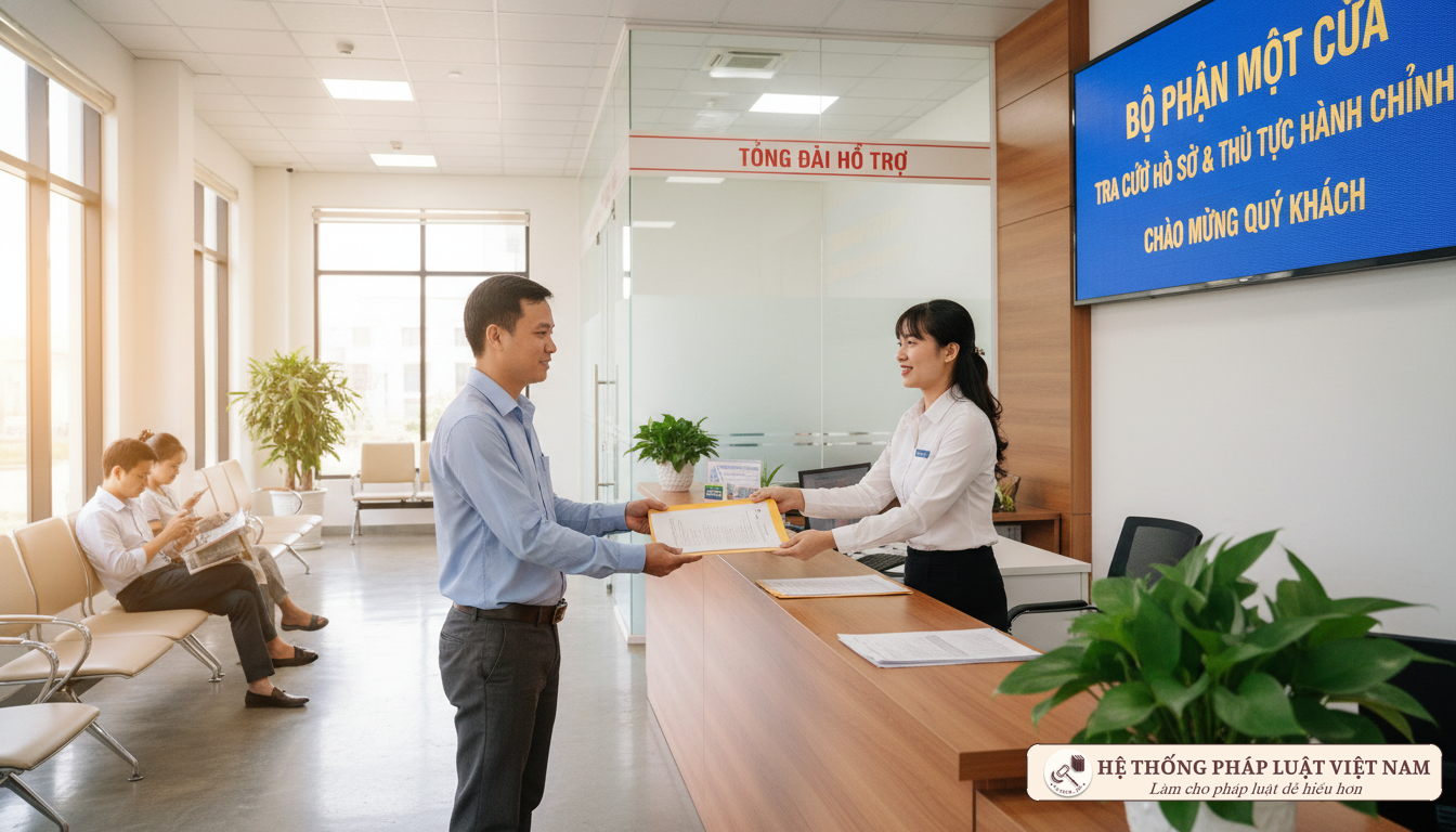 Thủ tục hành chính tại bộ phận một cửa