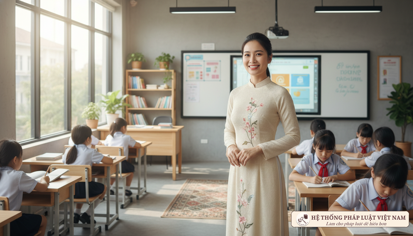 Giáo viên &#039;thở phào&#039; với quy định mới về giảm định mức tiết dạy từ 22/4/2025
