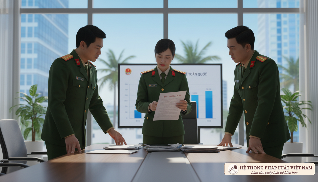 Mức đóng Bảo hiểm y tế mới nhất trong Công an nhân dân: Những thay đổi quan trọng từ 13/10/2025
