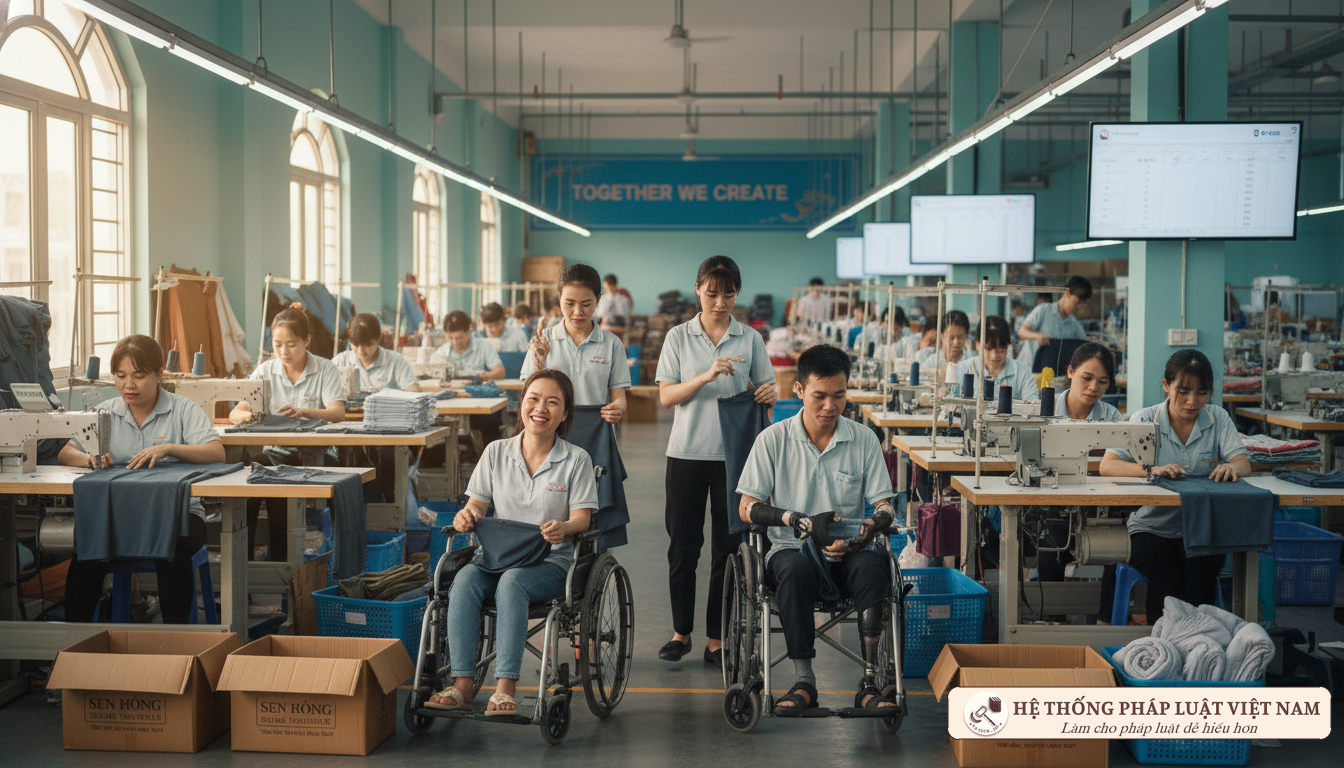 Lao động khuyết tật và chính sách tiền thuê đất